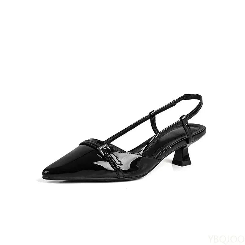 Women's Pointed Toe Stiletto Sandals – Retro Fairy Style Heels Women's Heeled Sandals Axl