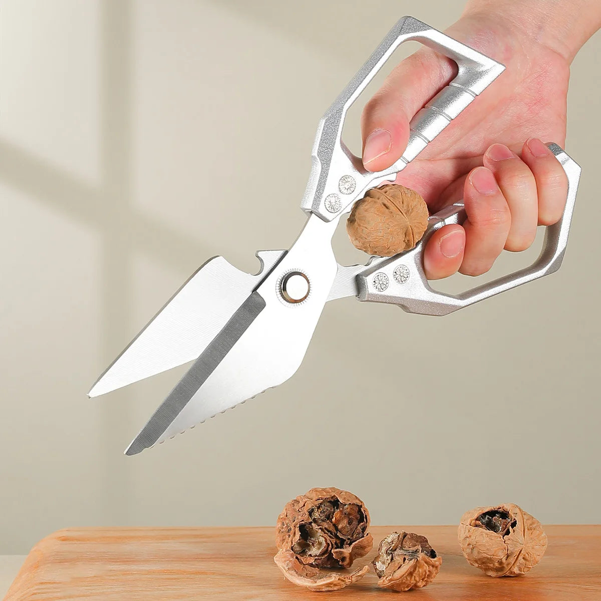 Heavy Duty Stainless Steel Kitchen Shears | Meat Scissors Kitchen Shears Axl