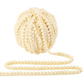 Wheat Ball Fringe Trim 25 Yards – Polyester Pom Pom Ribbon Sewing Trim Ribbon Axl AECH04-18050
