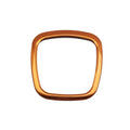 Audi Steering Wheel Logo Cover Sticker – Aluminum A4 A5 Q5 Q7 Steering Wheel Trim Axl Orange