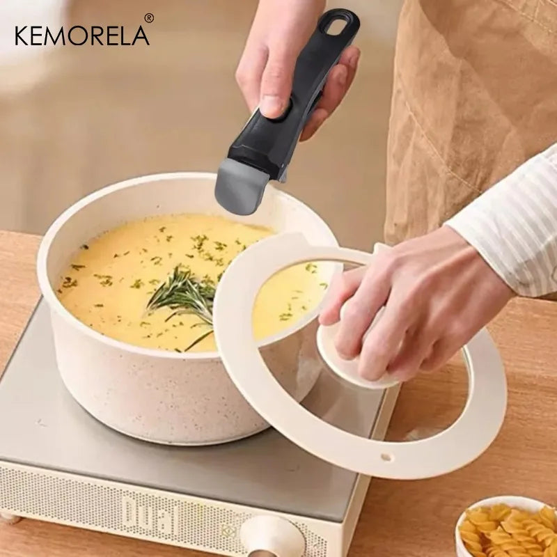 KEMORELA Universal Detachable Pot Handle 19cm – Cookware Grip Cookware Handle Axl