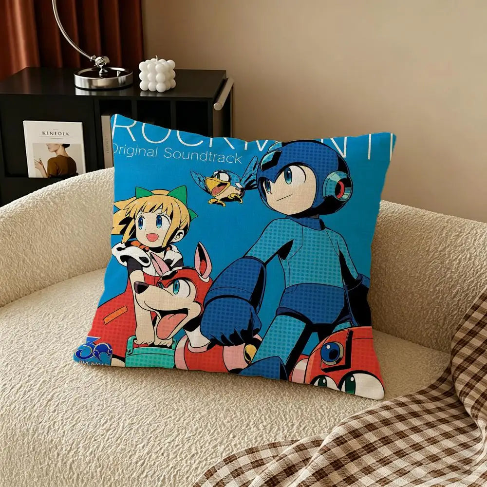 Rockman Linen Cushion Cover | Sofa, Bed & Chair Décor Decorative Cushion Cover Axl