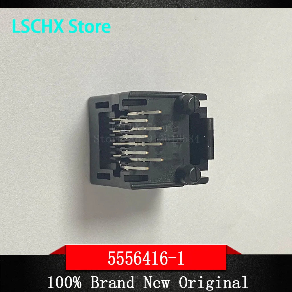 10-Pack RJ45 8P 180° Unshielded Ethernet Connectors | 5556416-1 Ethernet Connector Axl