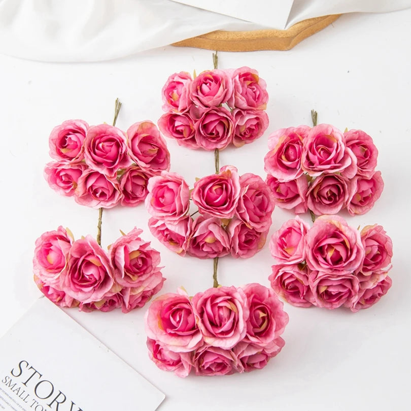 Silk Rose Artificial Flowers – Wedding, Wreath & Home Decor Artificial Silk Flowers Axl