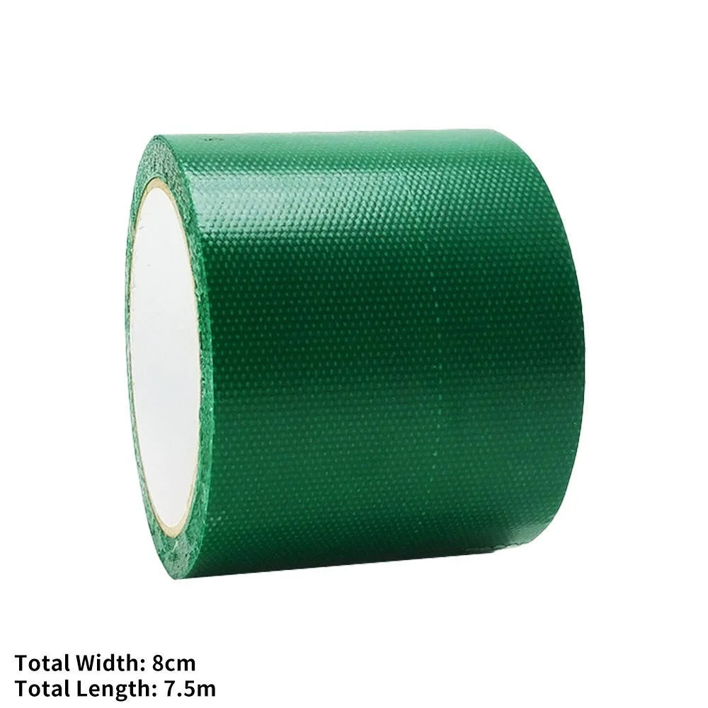 Waterproof Tarpaulin Repair Tape – Tarp & Awning Patch Tarpaulin Repair Tape Axl Green 8CMx7.5M