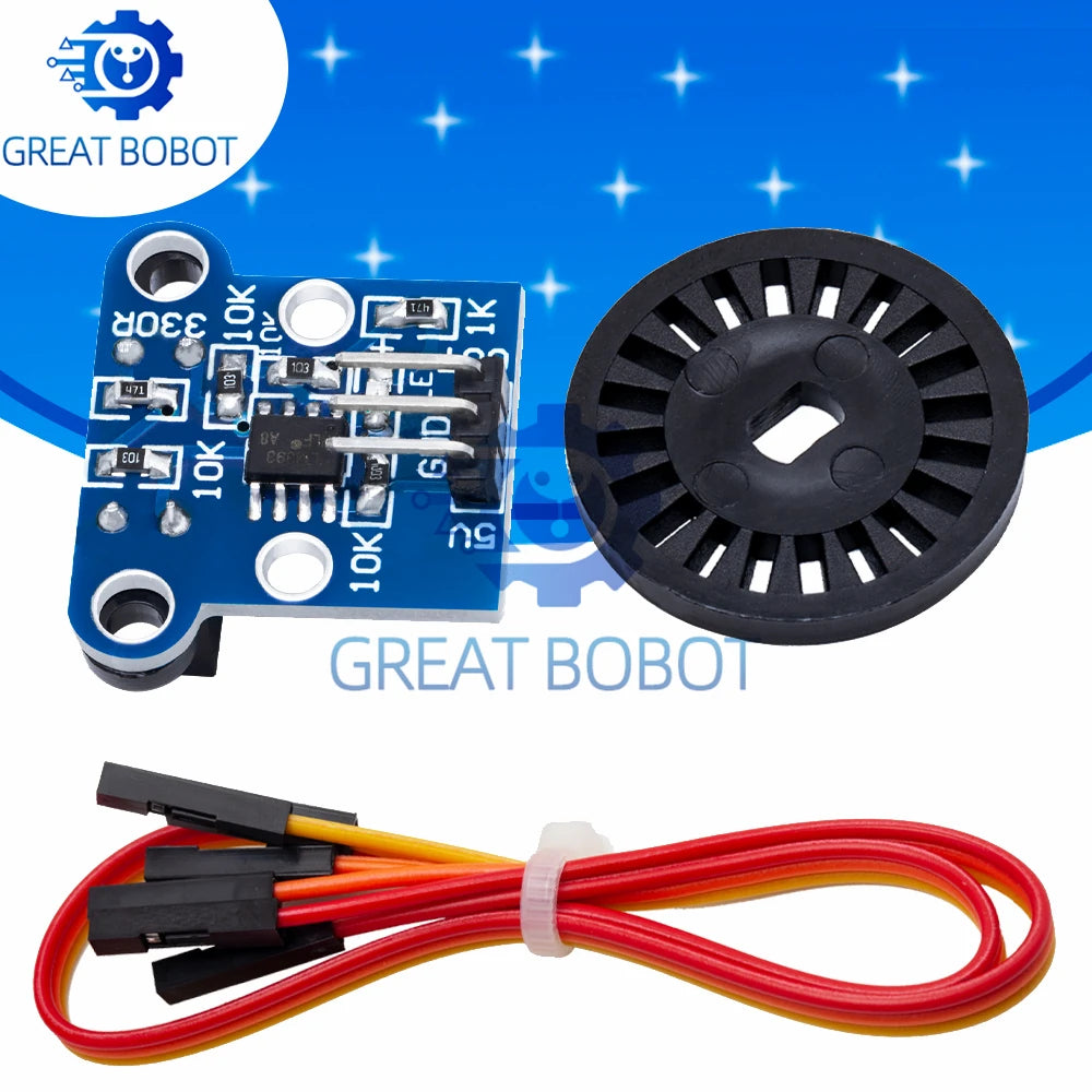 HC-020K Photoelectric Speed Sensor Module Kit for Arduino Speed Sensor Module Axl Default Title