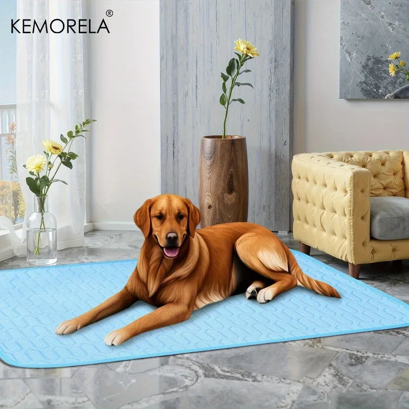 KEMORELA Pet Cooling Mat & Bed – 4 Sizes for Dogs & Cats Pet Cooling Mat Axl