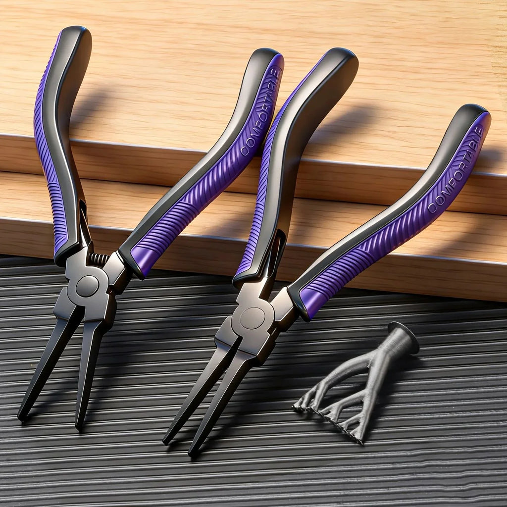 CR-V 3D Printing Support Removal Pliers – Flat Nose Precision Precision Pliers Axl