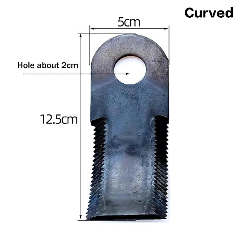 Grass Shredder Serrated Hammer Blade – Lawn Mower Accessory Lawn Mower Blade Axl A5