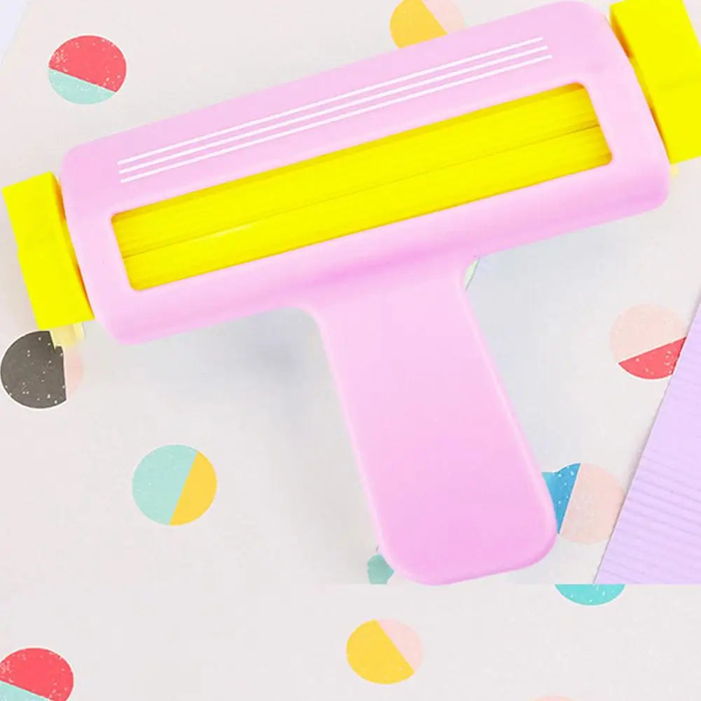Paper Crimper & Texture Roller – DIY Wave Shaper Craft Tool Paper Craft Tool Axl