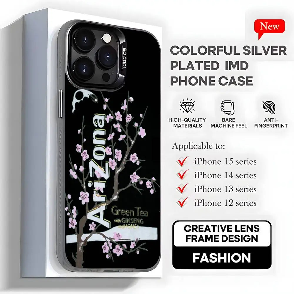 Vaporwave Arizona Iced Tea iPhone Case 11–16 Pro Max iPhone Phone Case Axl