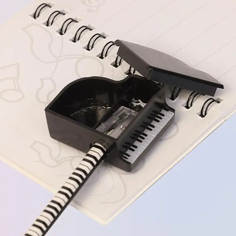 Piano-Shaped Pencil Sharpener | Music Stationery Gift Novelty Pencil Sharpener Axl