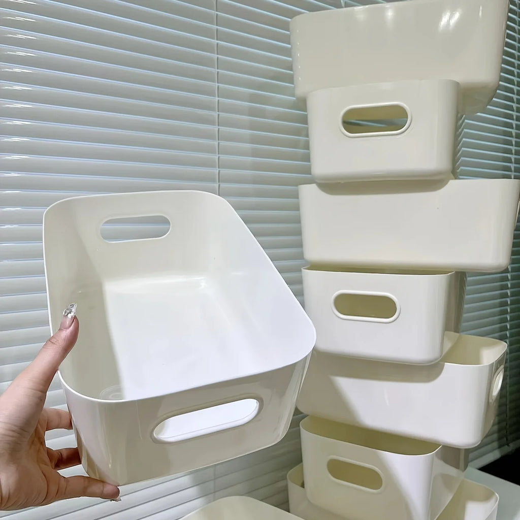 Multi-Functional Plastic Storage Box Organizer – Kitchen & Bath Plastic Storage Organizer Axl