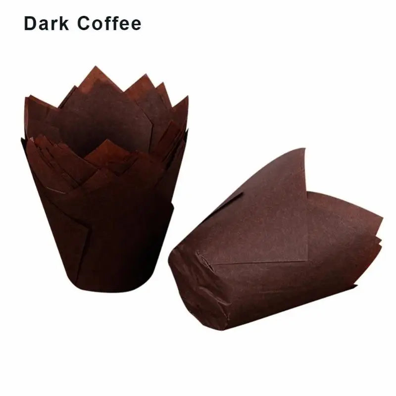 25-Pack Cupcake Liners – Colorful Oil-Proof Paper Baking Cups Cupcake Baking Liners Axl