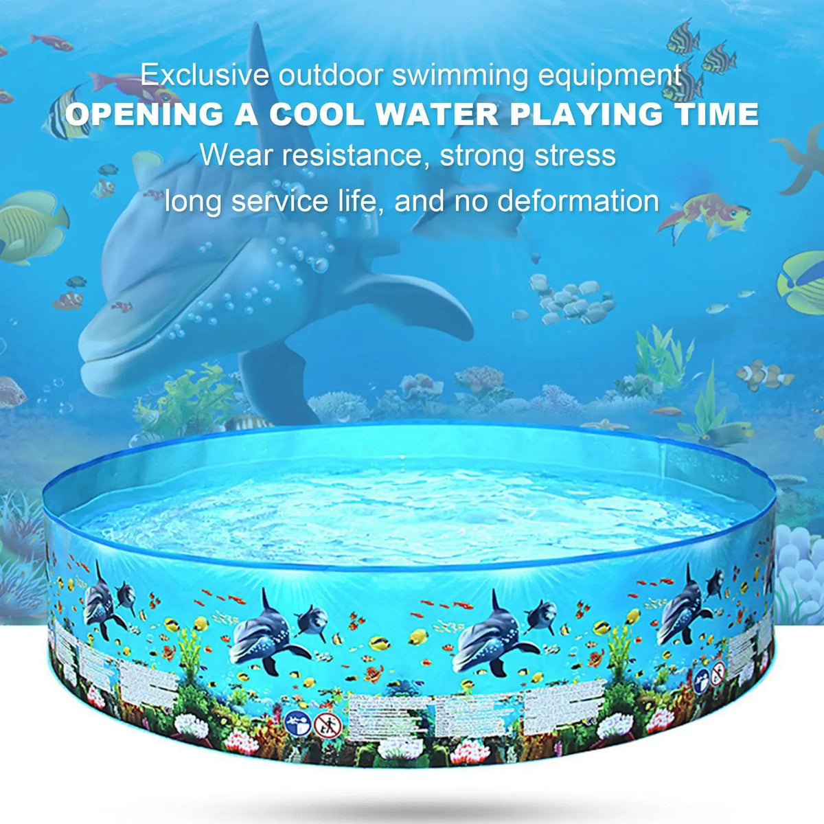 Foldable Pet Swimming Pool – Portable Round PVC Dog Bath Pool Foldable Pet Pool Axl