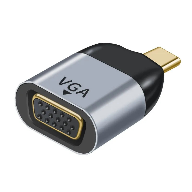 USB-C to HDMI 8K, DisplayPort, Mini DP & VGA Adapter USB-C Display Adapter Axl C-TO-VGA