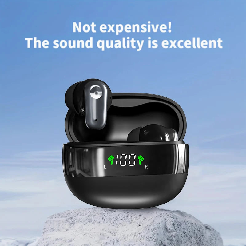 MINI550 Bluetooth 5.4 TWS Earbuds – Noise Cancelling Wireless Wireless TWS Earbuds Axl
