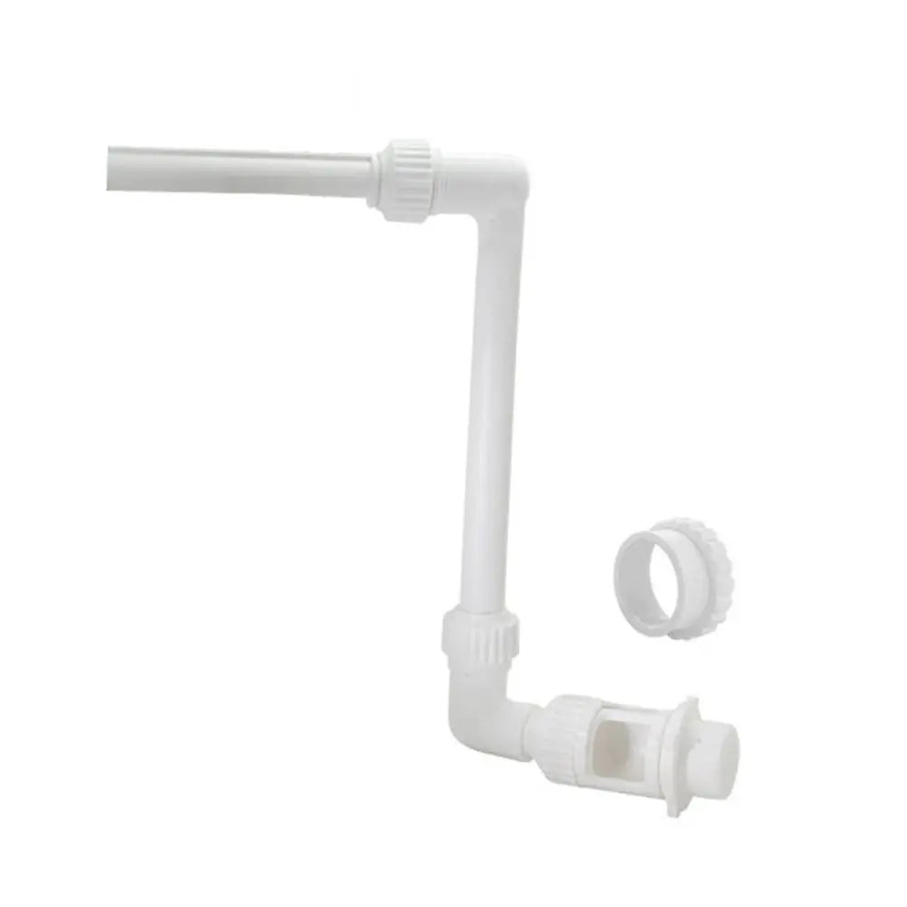 PVC Pool Fountain Sprayer – Adjustable Double-Jet Waterfall Head Pool Fountain Sprayer Axl Style A