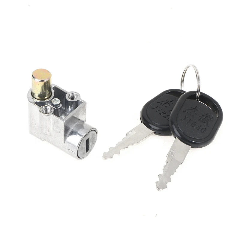 Ignition & Battery Box Lock + 2 Keys – Motorcycle Scooter E-Bike Motorcycle Ignition Lock Axl