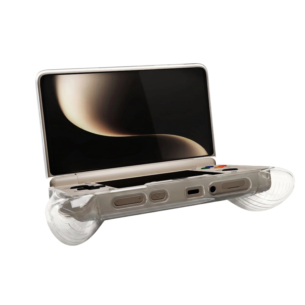 TPU Protective Case for AYN THOR Game Console – Clear & Black Game Console Case Axl