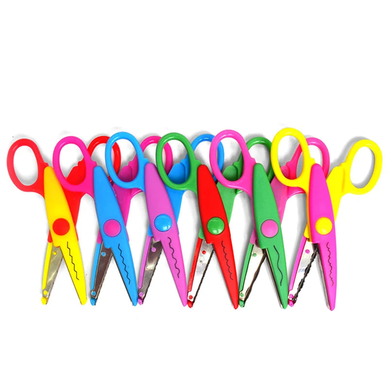 6-Piece Decorative Edge Scissors Set – DIY Craft & Card Making Decorative Craft Scissors Axl ONE SIZE