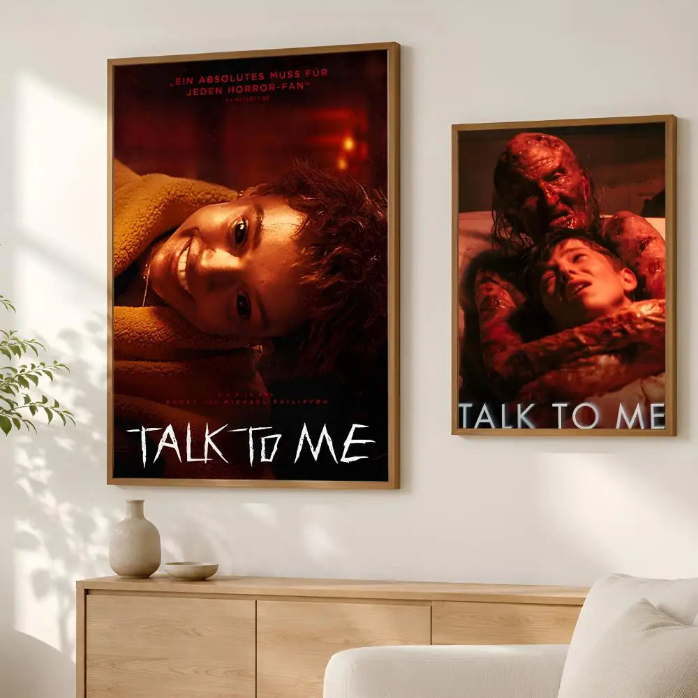 Talk to Me Movie Poster – Self-Stick HD PVC Wall Art Wall Art Poster Axl