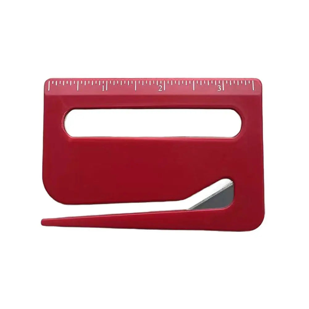 Mini Envelope Opener with Magnifier & Scale | Safety Letter Cutter Envelope Letter Opener Axl A