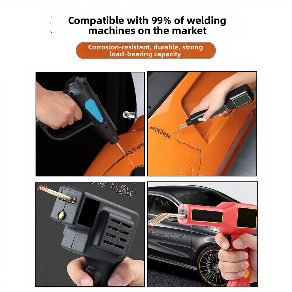 1200 Pcs Bumper Welding Pins – 6 Size Hot Staples Repair Kit Bumper Welding Staples Axl