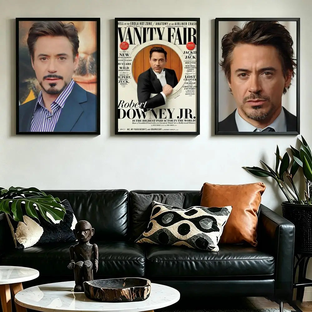 Robert Downey Jr HD Wall Poster – Aesthetic Home Decor Art Wall Art Poster Axl
