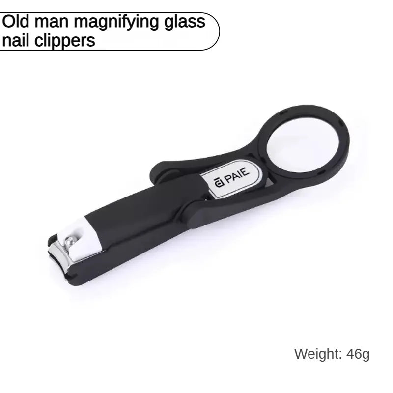 Toenail Clipper with Magnifier & Anti-Splash Guard | Seniors Toenail Clipper Axl 1pcs-566985