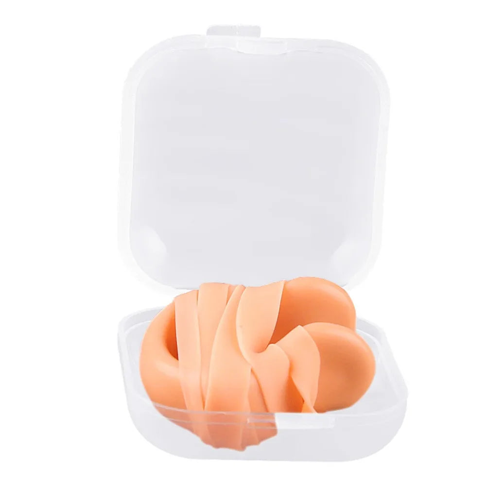 Silicone Swimming Nose Clip with String | Waterproof Nose Plug Swimming Nose Clip Axl with box