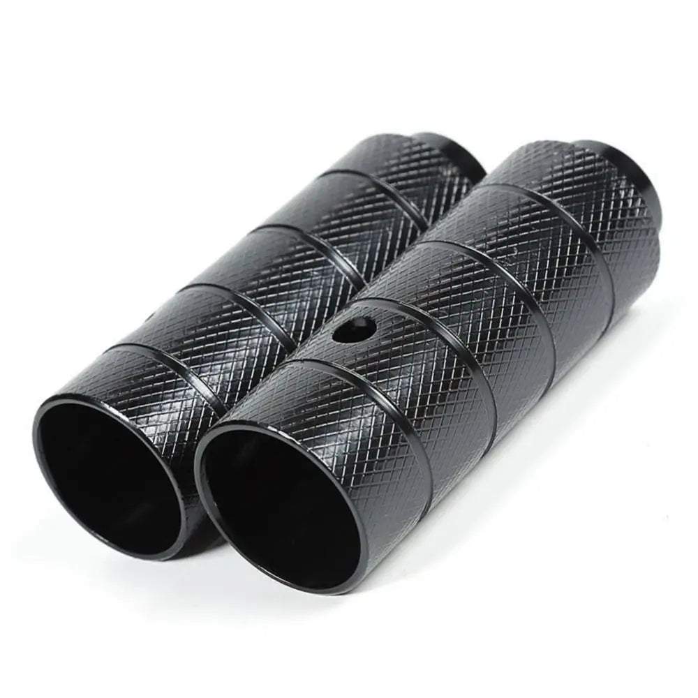 Anti-Skid Aluminum Bike Axle Pegs – 1 Pair Rear Footrest Bike Axle Pegs Axl