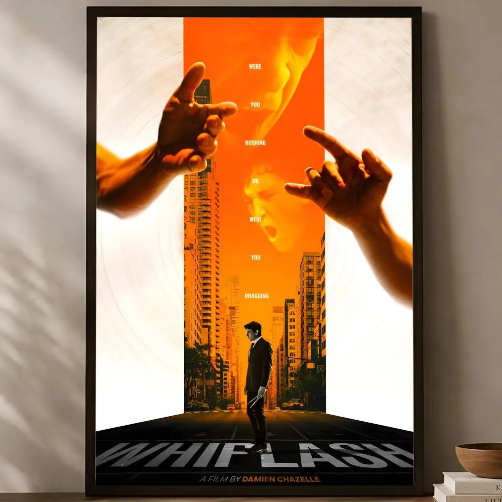 Whiplash Movie Poster – Self-Stick HD PVC Waterproof Wall Art Movie Wall Poster Axl