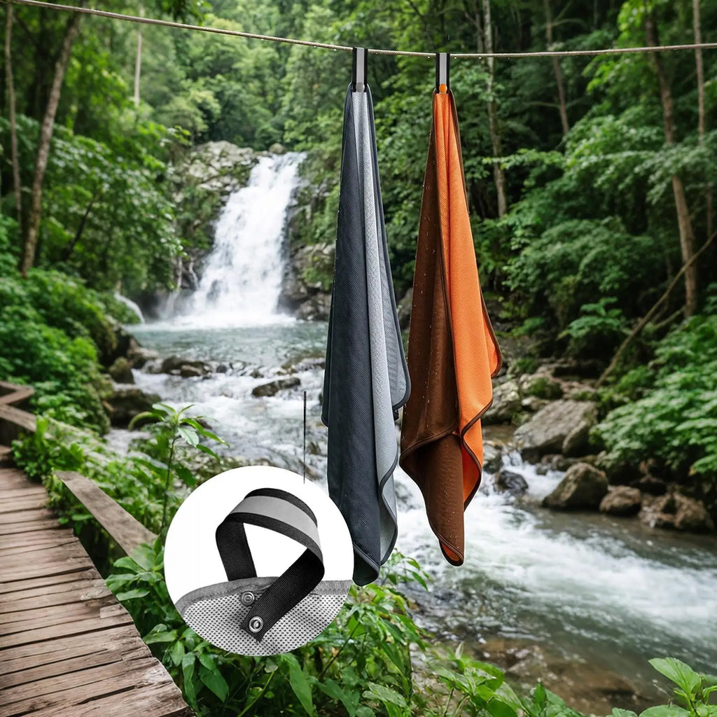 Microfiber Quick-Dry Cooling Sports Towel – Gym, Yoga & Beach Cooling Sports Towel Axl