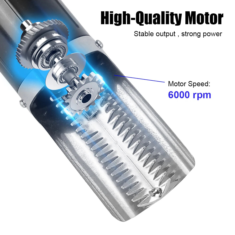NICEYARD Electric Fish Scaler 6000 RPM – Cordless Descaler Electric Fish Scaler Axl