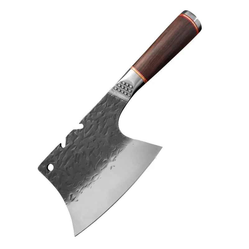Hand Forged Stainless Steel Meat Cleaver | BBQ Butcher Knife Meat Cleaver Knife Axl Knife B