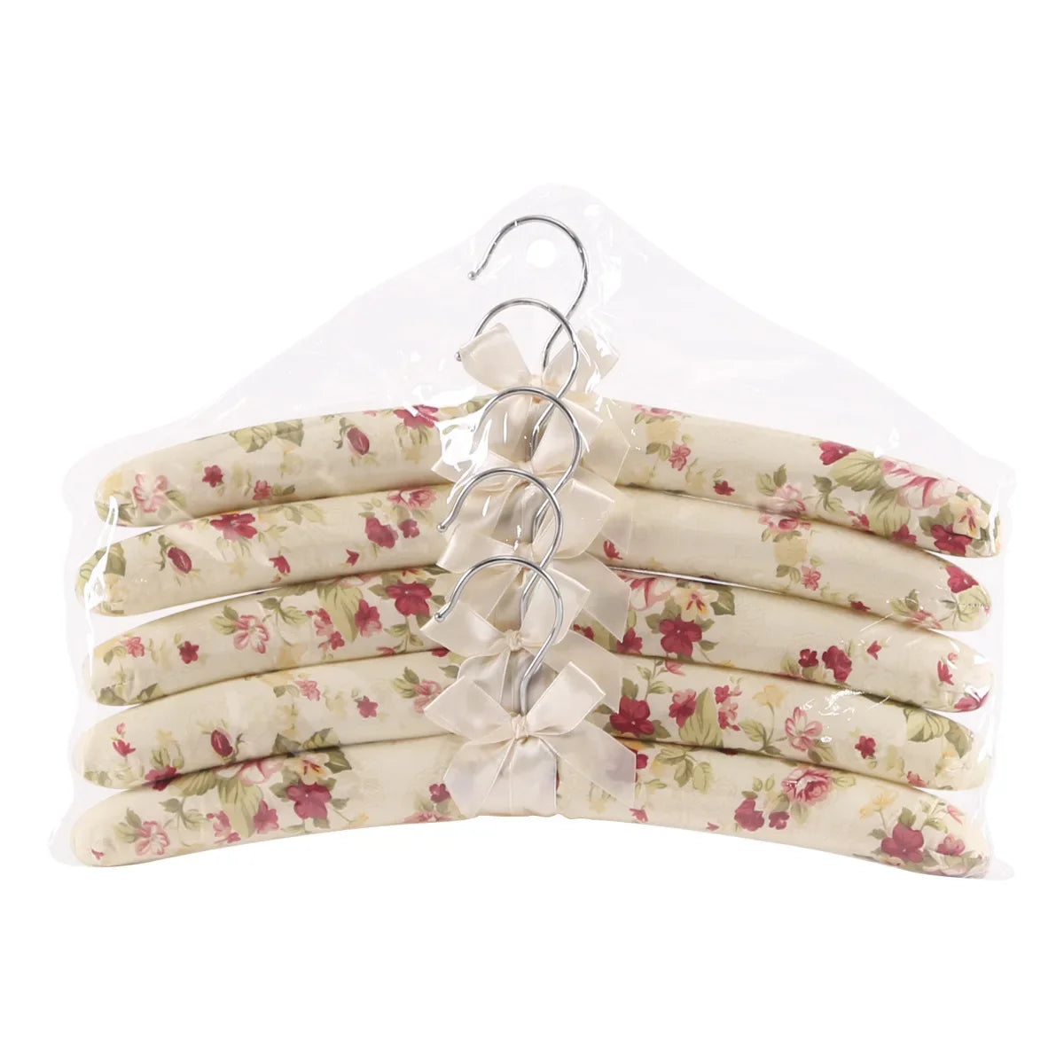 5-Pack Non-Slip Sponge Clothes Hangers – Space-Saving Closet Clothes Hangers Axl