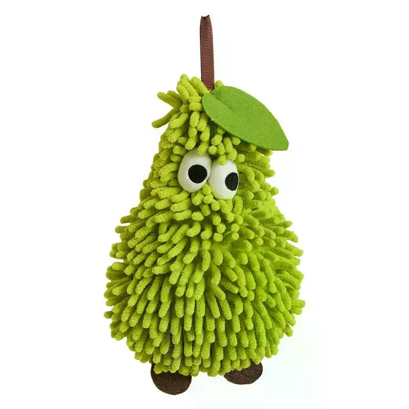 Chenille Hand Towel – Fruit Shaped Hanging Washcloth for Kitchen Decorative Hand Towel Axl