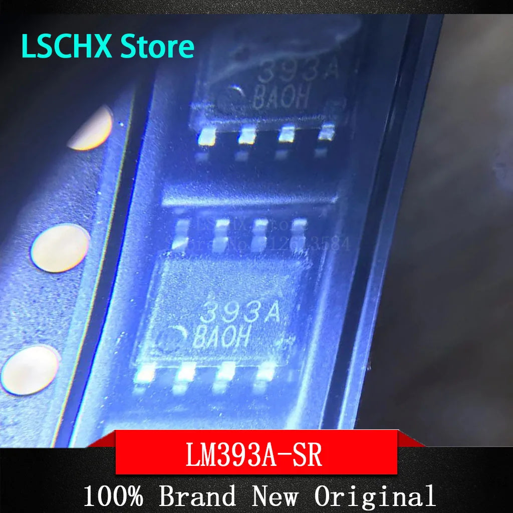50pcs LM393A-SR LM393-SR SOIC-8 Dual Differential Comparators Comparator IC Pack Axl