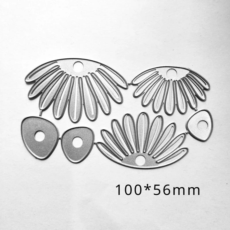 Flower Petal Metal Cutting Dies – DIY Scrapbooking & Cards Metal Cutting Dies Axl A