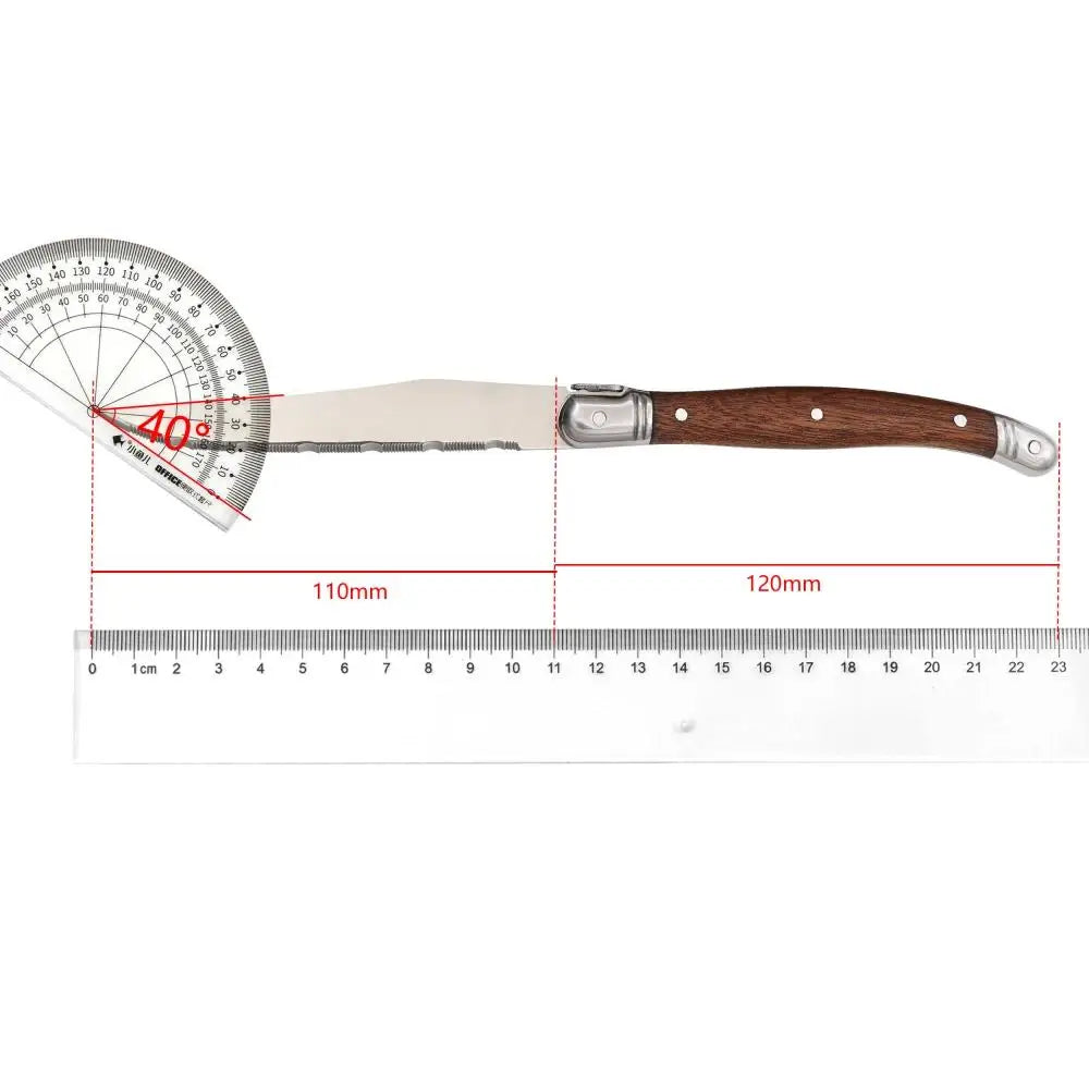 Serrated Steak Knives Set – 4, 6 or 8 Piece Sharp Table Knife Steak Knife Set Axl