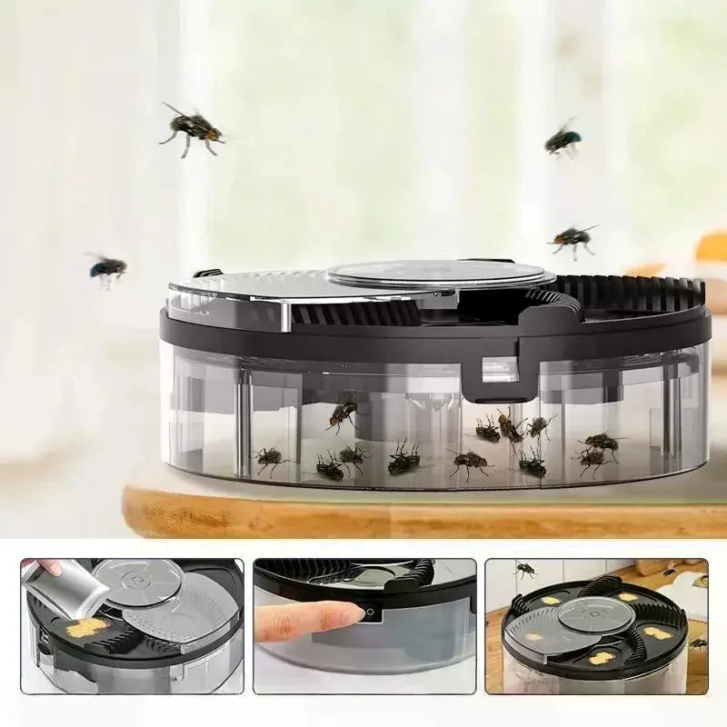 USB Rechargeable Electric Fly Trap – Quiet Eco Flycatcher Electric Fly Trap Axl