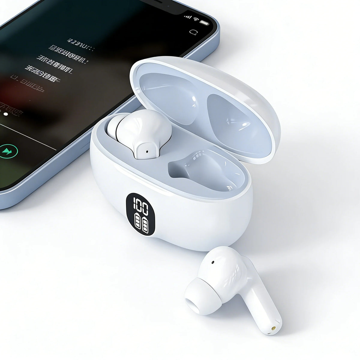 TWS Wireless Earbuds Bluetooth 5.3 LED Display Hi-Fi Stereo Wireless Earbuds Axl