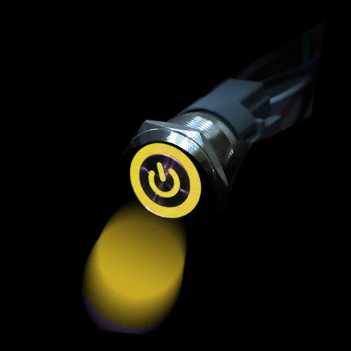 Metal LED Push Button Switch Waterproof 12–22MM | Self-Lock Push Button Switch Axl