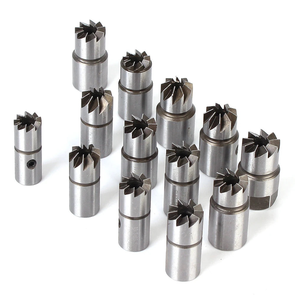 Diesel Injector Seat Cutter & Carbon Remover Tool Set Injector Seat Cutter Set Axl