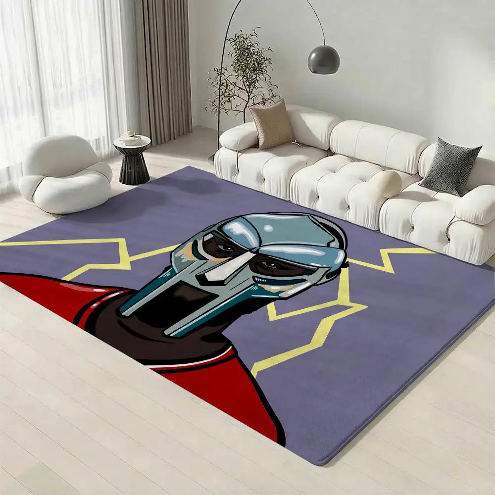 Rap Icon Flannel Floor Mat – Non-Slip Soft Indoor Rug Flannel Floor Mat Axl