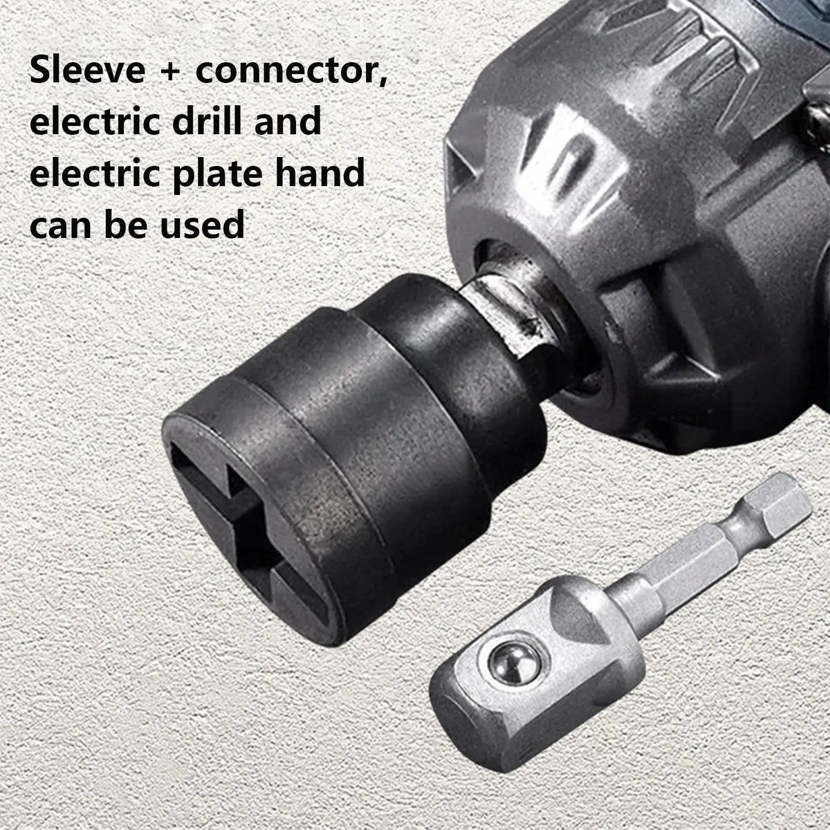 Jack Socket Adapter – Heavy Duty Electric Drill & Wrench Drive Jack Socket Adapter Axl