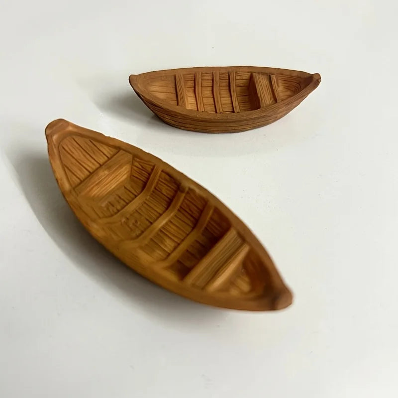 40pcs Floating Resin Mini Boats – Aquarium & Fish Tank Décor Aquarium Ornaments Axl