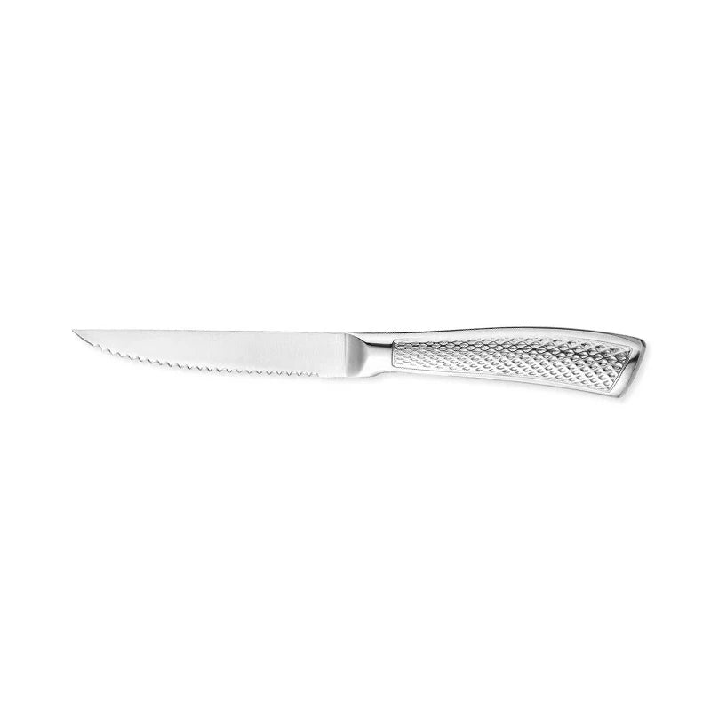 Stainless Steel Steak Knife Set – Serrated Kitchen Knives 1/3/6 Pc Steak Knife Set Axl 1pcs