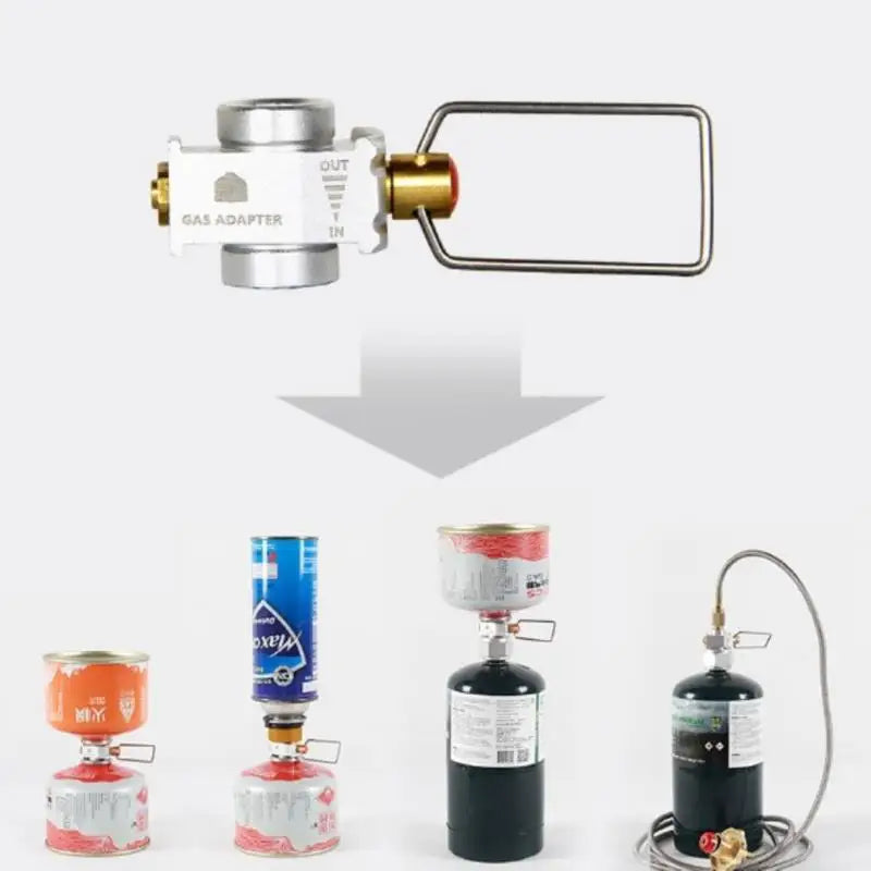 Camping Gas Saver Adapter – Flat Tank Refill Converter Gas Refill Adapter Axl